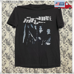 The Cure Rock Music Band, Black Cotton T-shirt Size S-5XL