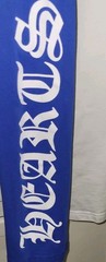 Chrome Hearts 💙 Royal Blue Raglan Sleeve, Front & Back Hits, Sz Med, Polished