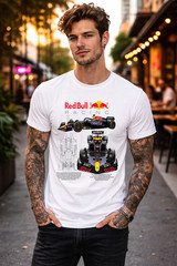 Red Bull Racing F1 Graphic T-Shirt – Formula 1 Motorsport Tee – Racing Fan