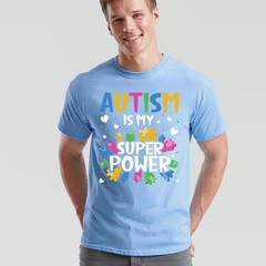 Autism Is My Superpower Autistic Unisex Tshirt