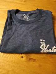 Vortex Optics Golf Men’s XL Heather’s Steel Blue Super Soft Shirt