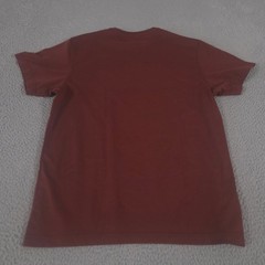 LOT OF 3 Eddie Bauer Shirt Mens M Blue Orange Burgundy Legendwash Cotton Blend