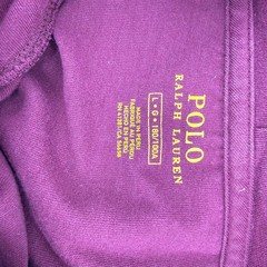Polo Ralph Lauren Men’s Burgundy Long Sleeve Hooded T-Shirt Tee Large