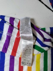 SEASALT CORNWALL Men’s T-Shirt S Multi Striped 100% Cotton Basic