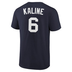 Al Kaline T-Shirt Detroit Tigers Player Name and Number Soft Jersey Tee