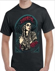 Tattoo Graphic Black Men’s T-Shirt Small To 3X-Large Style #2