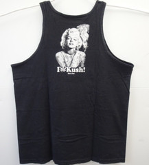 Marilyn Monroe Kush Weiv Gear Weed Smoking Joint Tank Top XL Black Streetwear