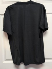 Indian Motif Mens T Shirt Size L. Black Short Sleeve Buffalos