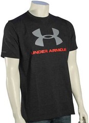 Under Armour Sportstyle Logo T-Shirt – Black / Steel – New