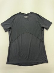 Under Armour Boys Charcoal Heatgear Camo T-Shirt Big Kid Size LG/MD/G