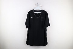 Nike Running Mens XL Spell Out Kenya Shield Tailwind Short Sleeve T-Shirt Black