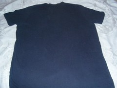 Abercrombie & Fitch Mens Muscle Fit T-Shirt Navy Yellow Logo LARGE Moose sz XXL