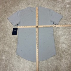 NWT Bylt Premium Basics Drop Cut Lux Polka Dot Shirt Men’s Medium
