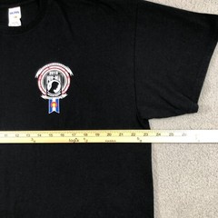 Pow Mia 2018 Cripple Creek Ride T shirt mens XL Black Veterans Rally Festival