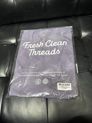 Fresh Clean Threads Flint Purple Crew Neck T-Shirt XL Short Sleeve New