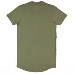 True Classic Mens Short Sleeve Shirt Longer Length Lightweight Cotton