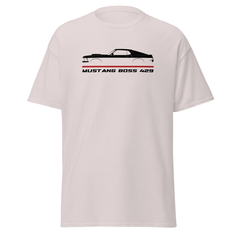 For Ford Mustang Boss 429 1969-1970 Fans Big Block T-Shirt Birthday