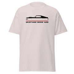 For Ford Mustang Boss 429 1969-1970 Fans Big Block T-Shirt Birthday