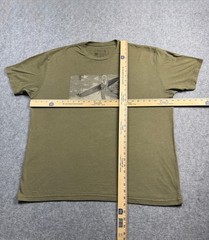 American Yogi OD Green Soldier Surfer Peaceful Warrior Shirt Manifest Your Stoke