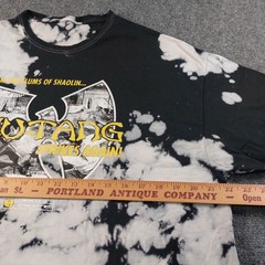 Wu-Tang Clan Mens XL Black FROM THE SLUMS OF SHAOLIN… WU-TANG STRIKES AGAIN!