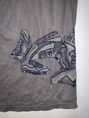 Air Jordan 7 11 23 Grey T-Shirt Basketball Print size XXXL 3x Brand