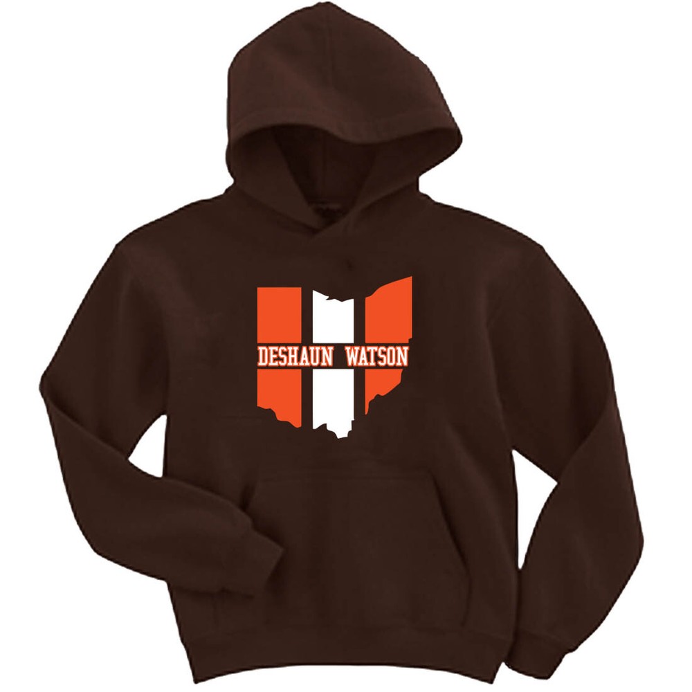 Deshaun Watson Cleveland Browns State Ohio CREW HOODED SWEATSHIRT