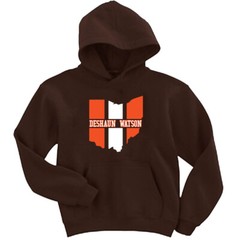 Deshaun Watson Cleveland Browns State Ohio CREW HOODED SWEATSHIRT