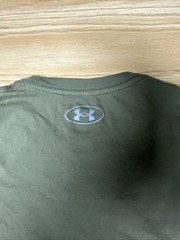 Olive Drab Green Men’s Short Sleeve T-shirt Size Small Notre Dame Under Armor