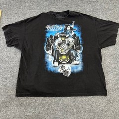 Dyse One T-Shirt Mens Size 4XL Black Graphic Chicano Streetwear Lowrider Skull