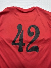 A4 Short Sleeve Shirts Men’s Red Black Small & Medium Shirts 2pc