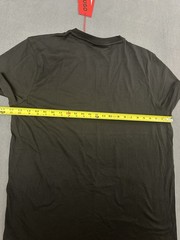 Hugo Boss Red Label Men’s Black Graphic Logo Crew-Neck T-Shirt