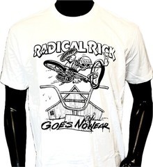 Limited Radical Rick Goes Nowear Tee Shirt Bmx Rad 100% MONEY GOES TO NONPROFIT