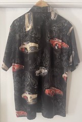 Men’s Medium Pit 25” Reel Legends Classic Cars Shirt