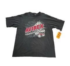 Vintage Avirex T-Shirt Mens 2XL Summit Series Expedition Y2K Graphic Tee New NWT