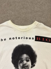 Vintage Brooklyn Mint T-Shirt Mens Large White Notorious B.I.G. Sky’s The Limit