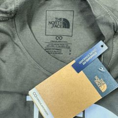 The North Face Short Sleeve Half Dome Tee Size Small New Taupe Green Gorpcore