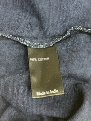 Flint & Tinder Shirt Mens Medium Blue Tenable Casual Outdoor Indigo 100% Cotton
