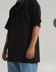 Shaka Wear Heavyweight T Shirt 3 Pack Men Blank Black & White Thick Tee