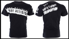 $69 TRUE RELIGION Black STENCEL Short Sleeve Graphic T-shirt NWT