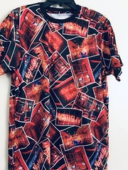 FRESH PRINTS OF BEL-AIR NWT SHORT SLEEVE AMSTERDAM RED LIGHTS NEW LARGE T-SHIRT