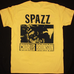 Rare Spazz Band Charles Bronson T Shirt Unisex S-5XL AC573