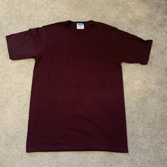VTG Champion Maroon Plum HeavyWeight Cotton Lot Of T Shirt Large (12) & XL (12)