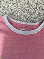 Levis shirt adult medium pink short sleeve crewneck casual outdoor mens a236****