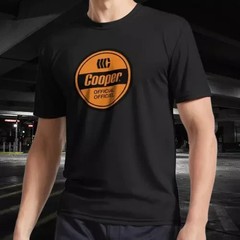 NEW SHIRT COOPER RETRO HOCKEY PUCK GRAPHIC LOGO T-SHIRT USA SIZE FUNNY S-5XL