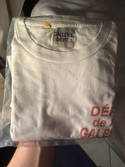 Gallery Dept. “Dept de la Galerie”Cream Tee XL