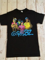 NEW- GORILLAZ – Colorful logo T-SHIRT