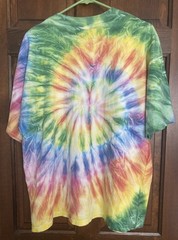 Vintage 90s 1998 Ann Arbor Michigan Hash Bash Tie Dye Weed T-Shirt – Size XL