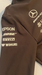 Team Mercedes AMG Formula 1 team jacket. Medium. Pre owned by excellent