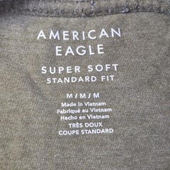 American Eagle Super Soft Standard Fit Graphic Logo T-Shirt Size M Medium