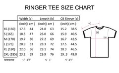 John Lennon Vintage Ringer Black and White New York City T-Shirt The Beatles